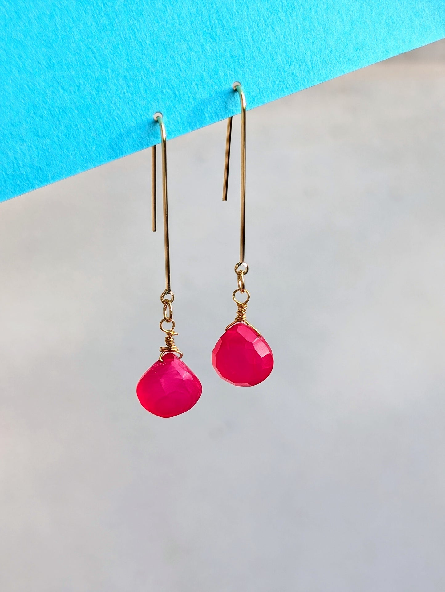 Pink Paloma Dangles