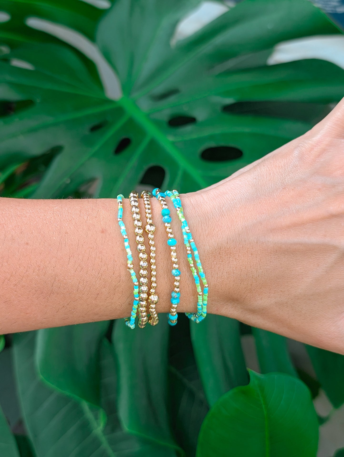 Turquoise Coastal Gems Bracelet