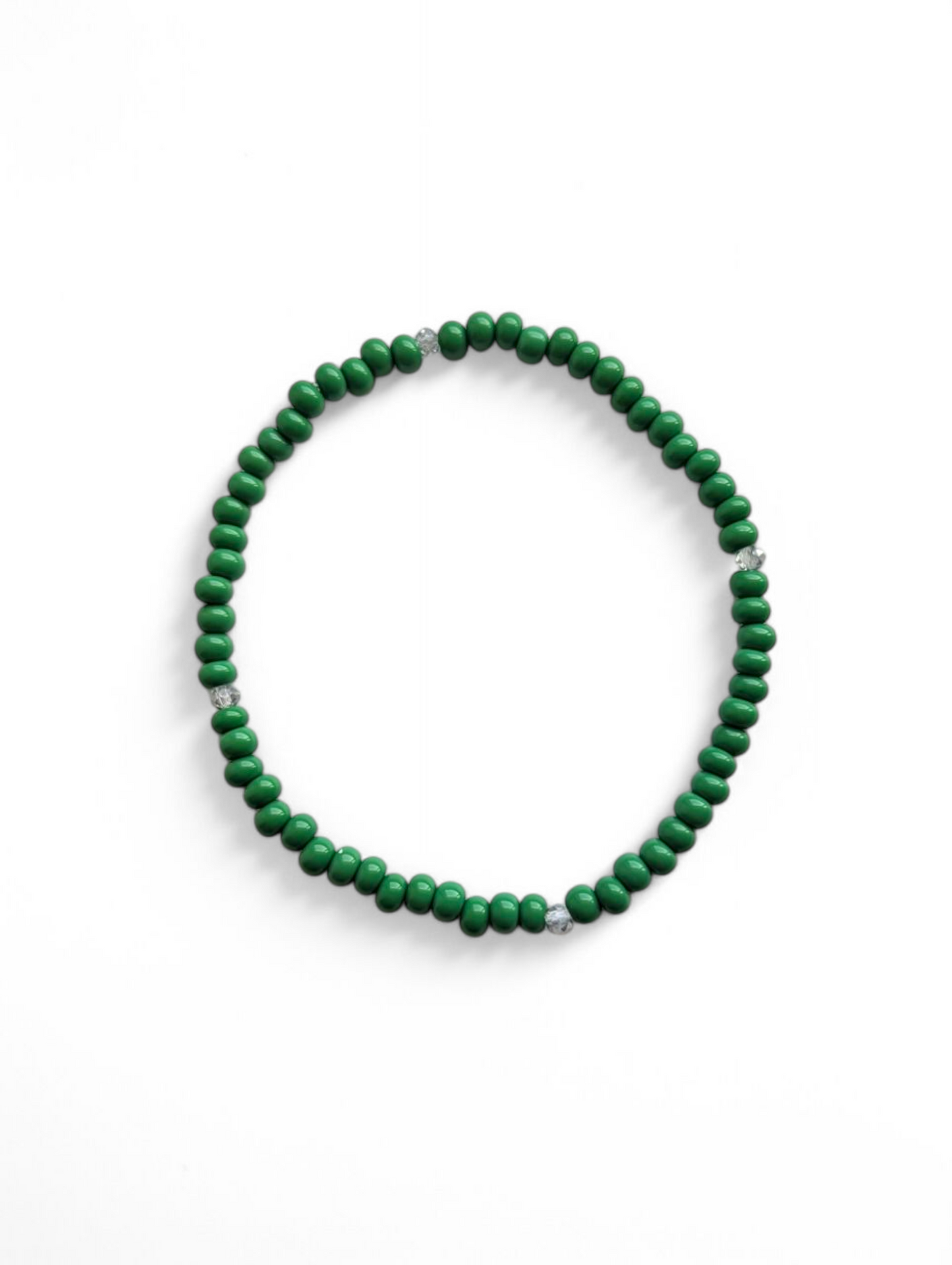 Green Sparkle Stacker Bracelet