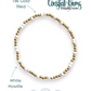Howlite Coastal Gems Bracelet