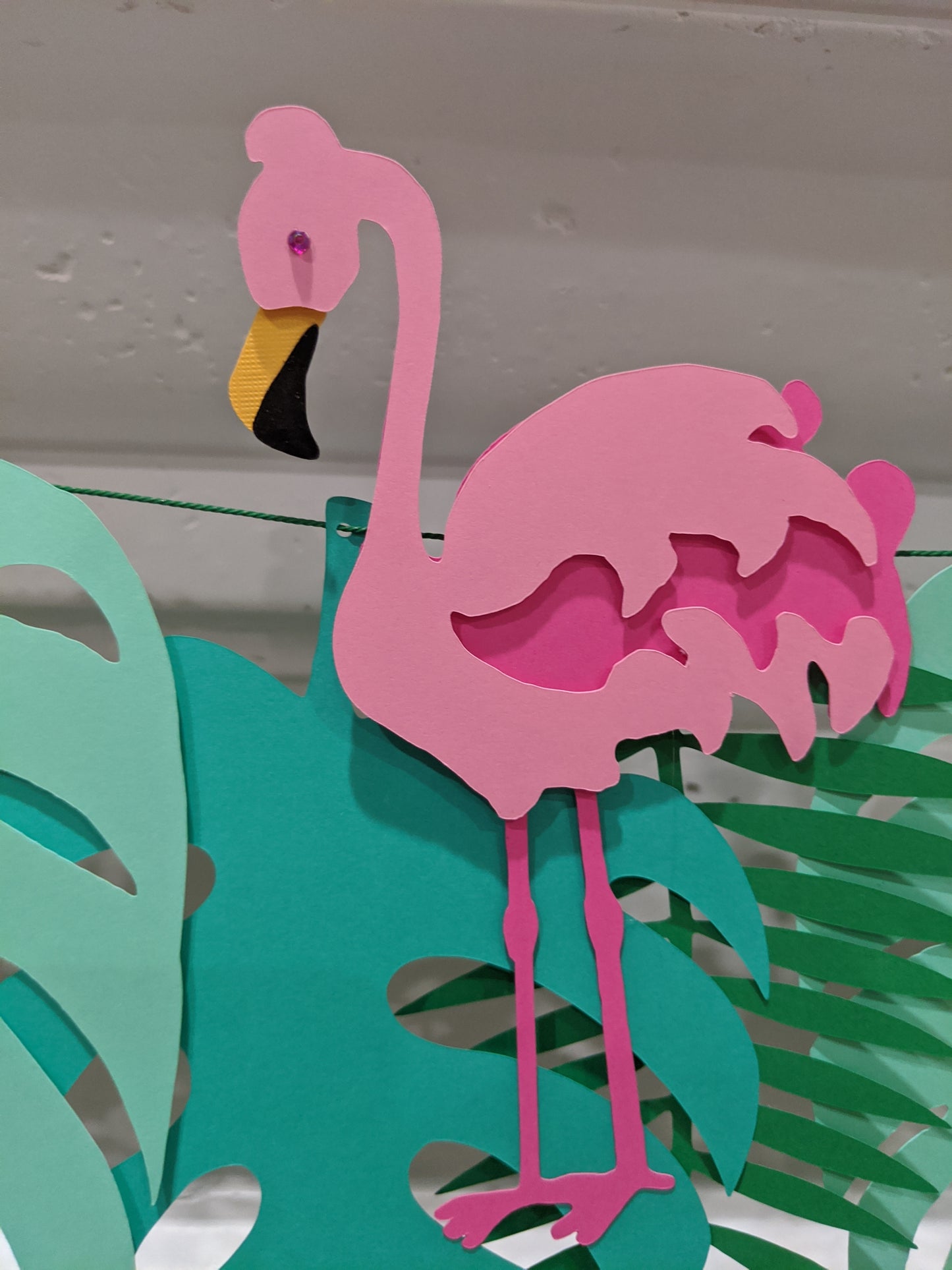 Flamingo Tropical Banner