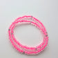 PINK-MAS Sparkle Stacker Bracelet