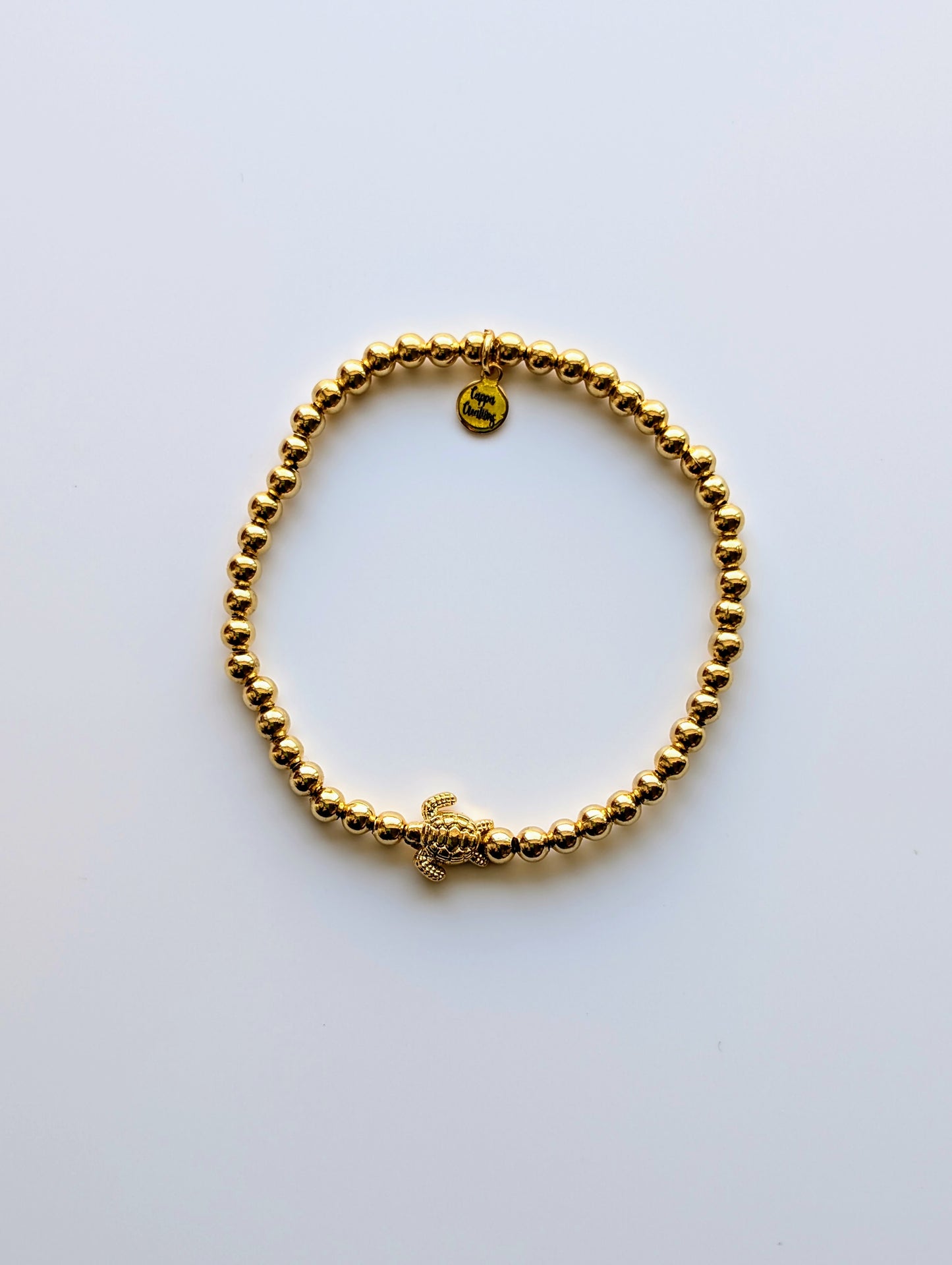 Golden Sea Turtle Bracelet