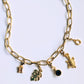 Monstera Leaf Charm