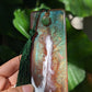 Cappa Creations Ocean Lover Bookmark | Beach Lover Gift | Bookmark | Book Lover Gift | Avid Reader | Book Club Gift | Valentines Day | Teacher Gift handmade large holographic resin bookmark, rainbow prisms, ocean resin bookmarks with real beach sand, enjoyment for booklovers, bookworm, color shift and glitter sparkles