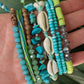 Cappa Creations Tropical bohemian jewelry inspired by the ocean and made with aloha, featuring our customizable beachy bracelets stacks