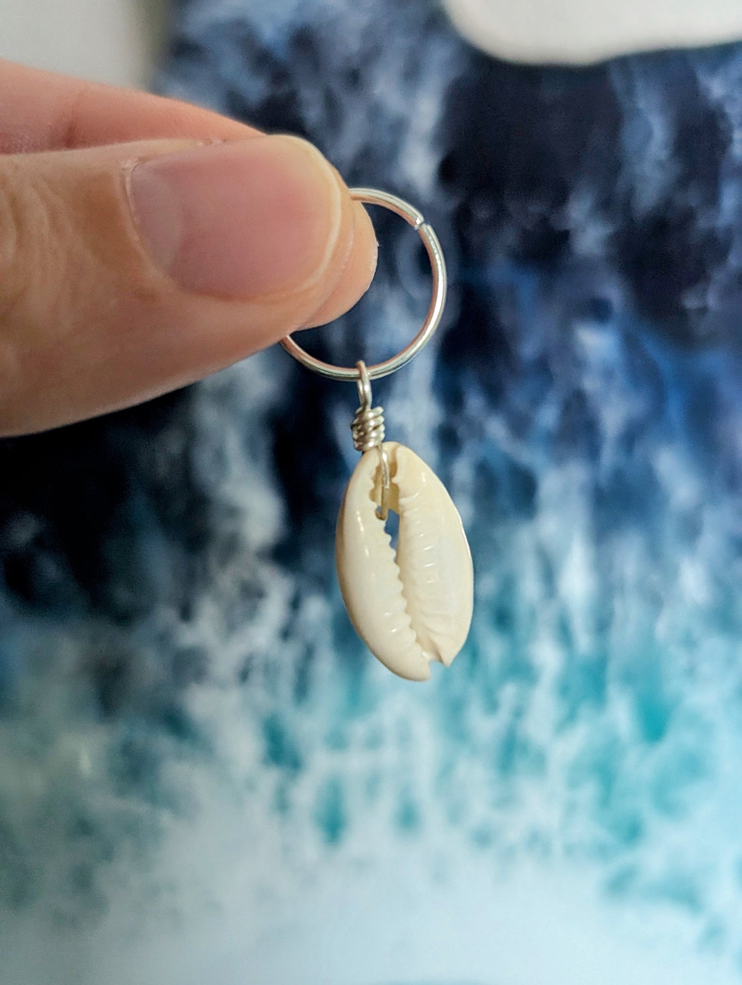 Cowrie Shell Hair Charms