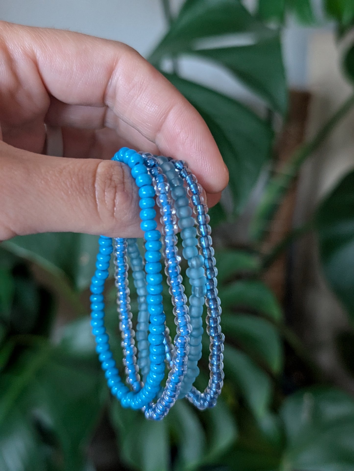 Each Cappa Creations stack features 4 color-coordinated Bracelets, making it easy to mix and match to create your own unique look. Simple yet versatile, these stacks are perfect for any occasion. Express your personality and elevate your outfit with an array of vibrant color choices! blue mix