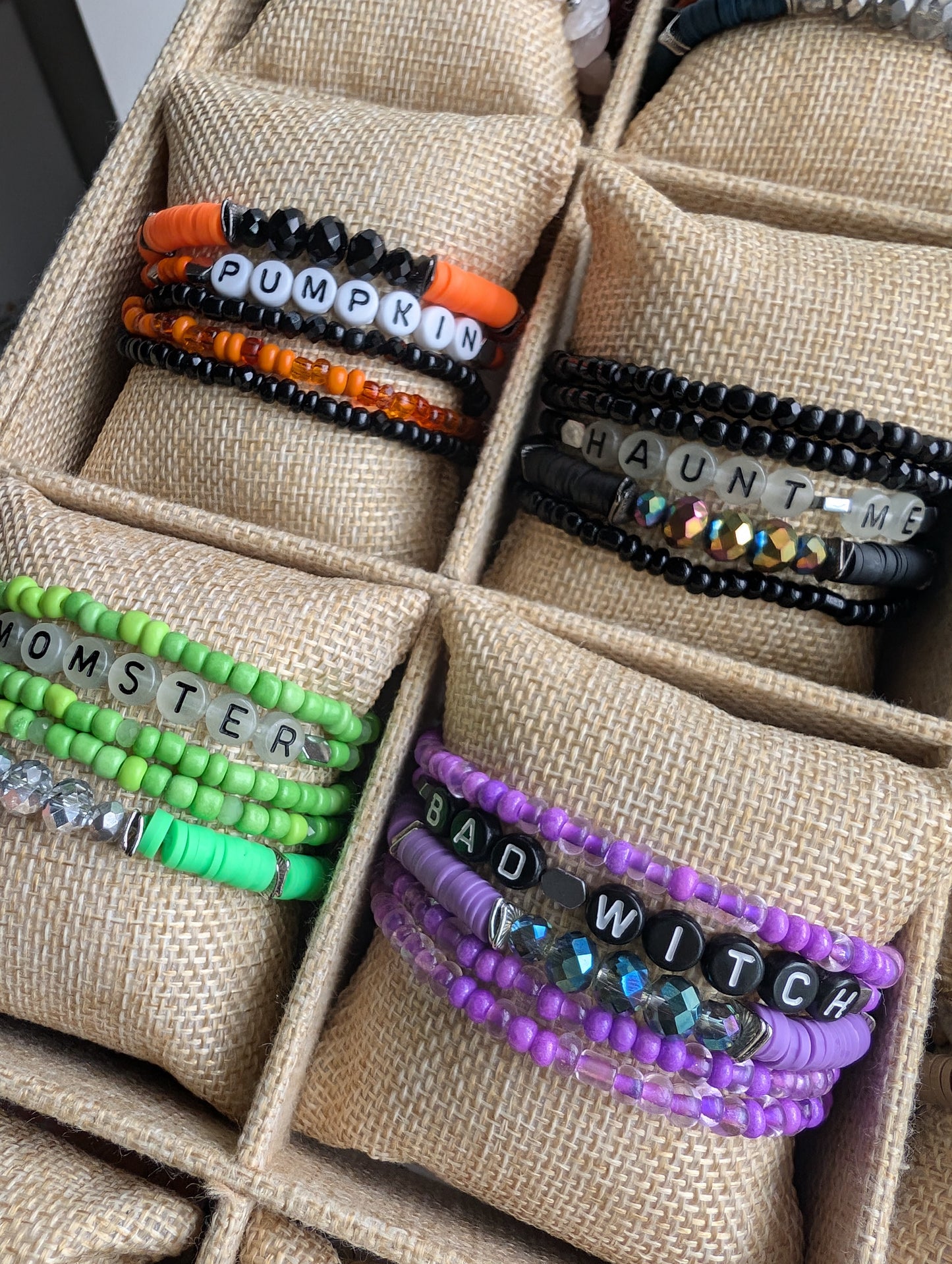 Fun Halloween-themed bracelet by Cappa Creations