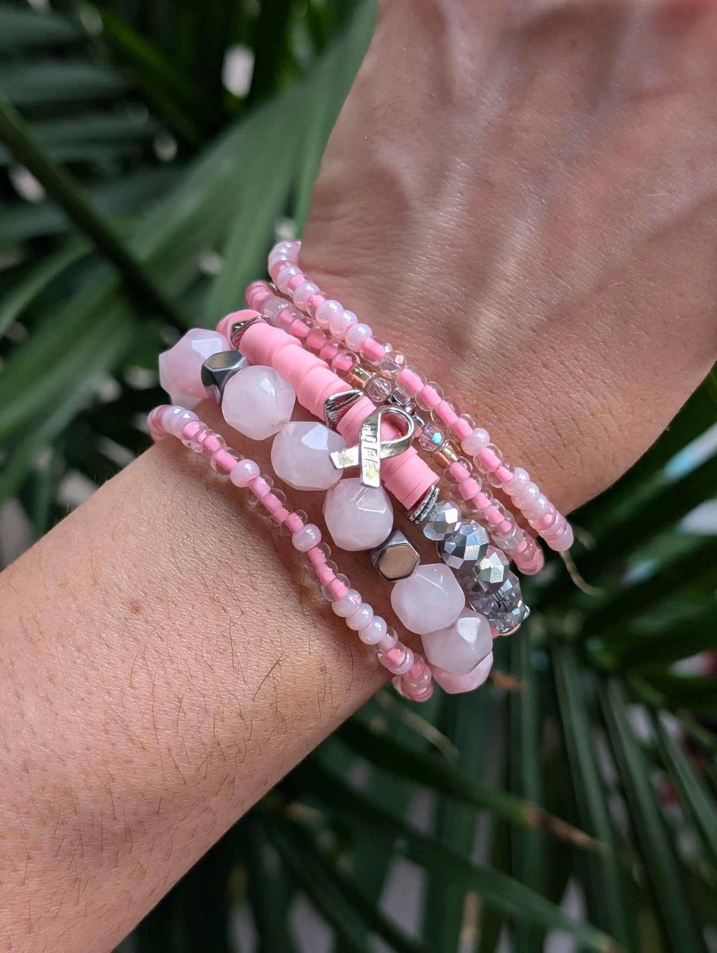 Rose Quartz Strength Bracelet