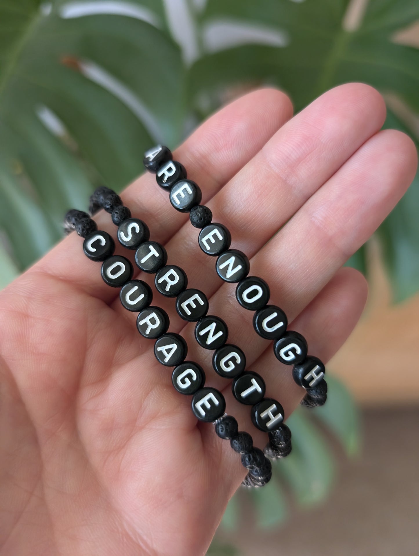 Mens Motivational Bracelet