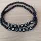 Mens Motivational Bracelet