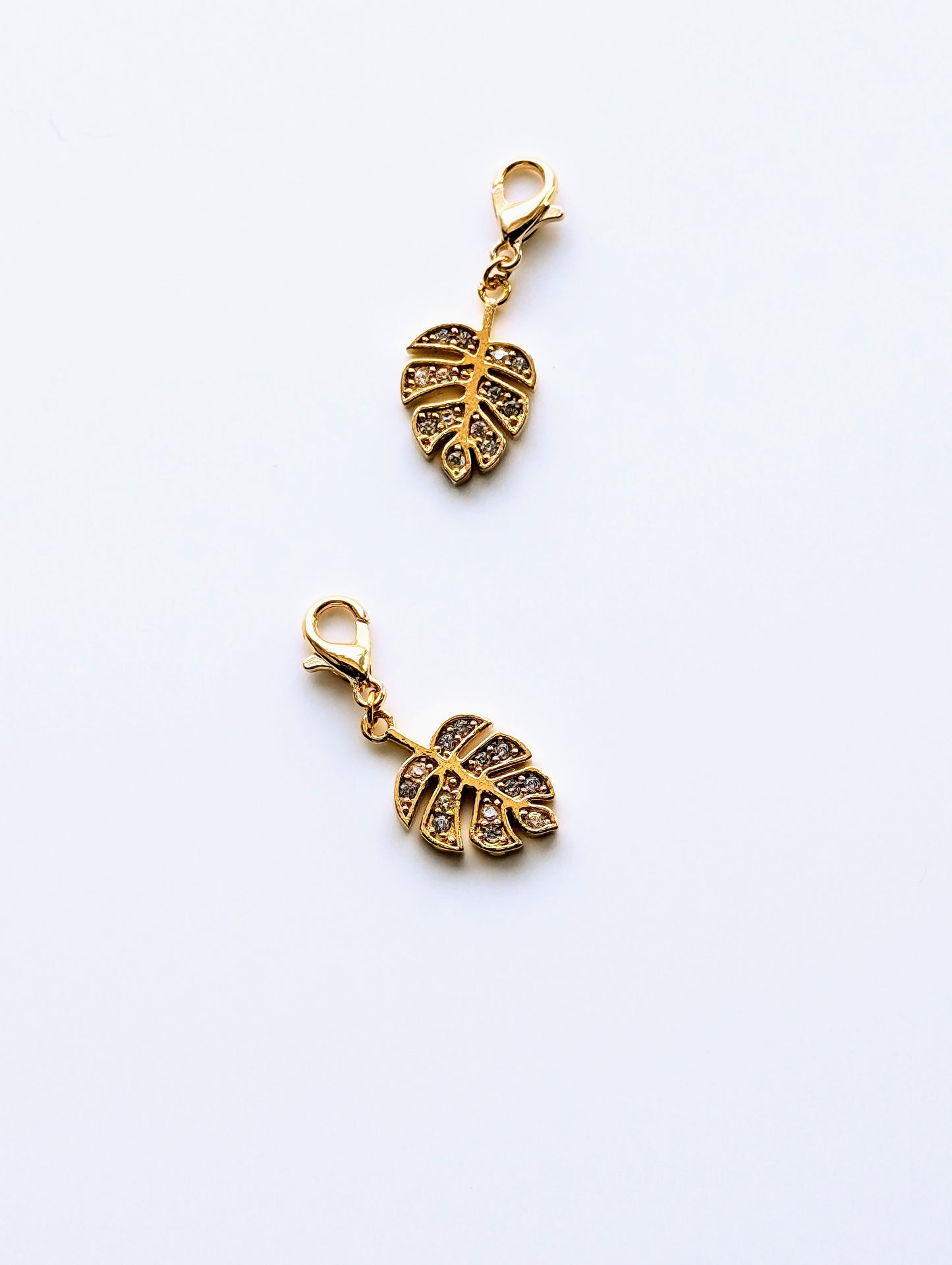 Monstera Leaf Charms