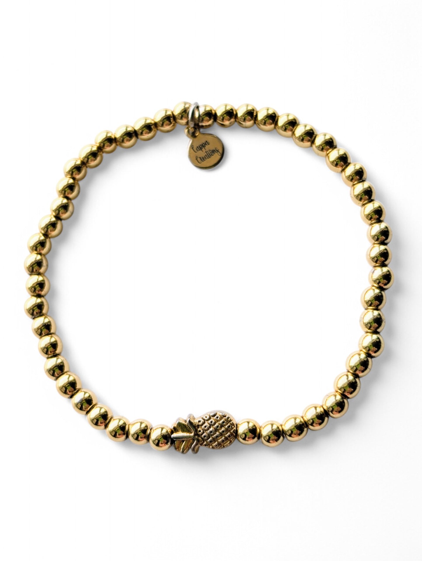 Golden Pineapple Bracelet