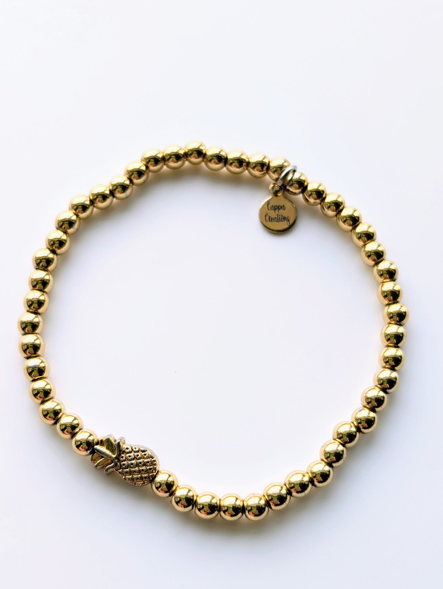 Golden Pineapple Bracelet