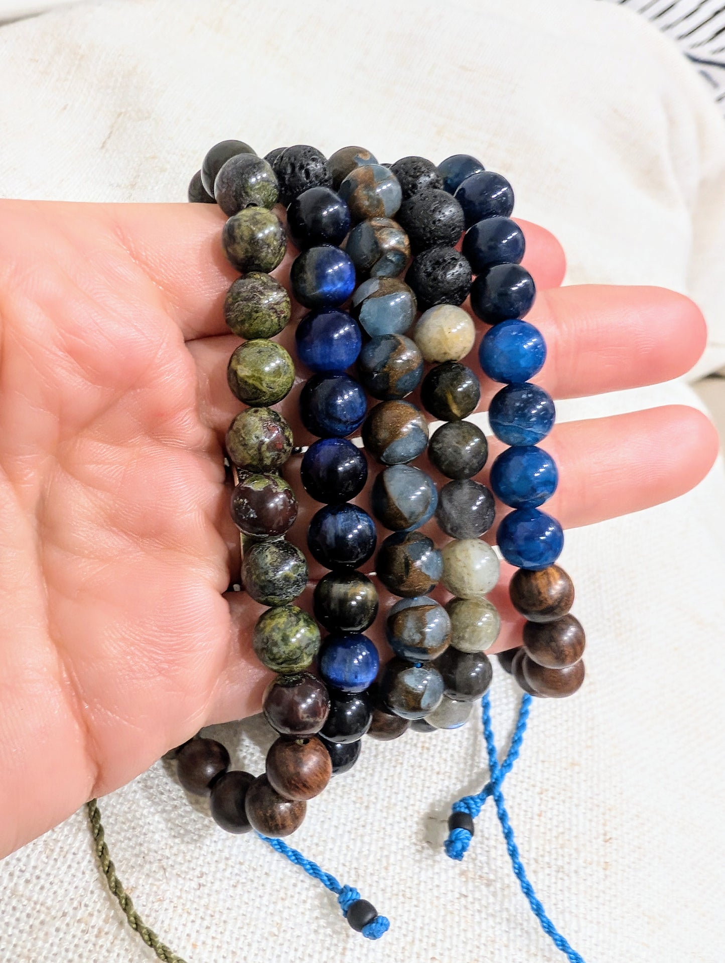 Surfer Gemstone Diffuser Bracelet