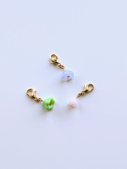 Drop Flower Charms