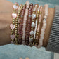 Freshwater Peach Pearl Bracelet