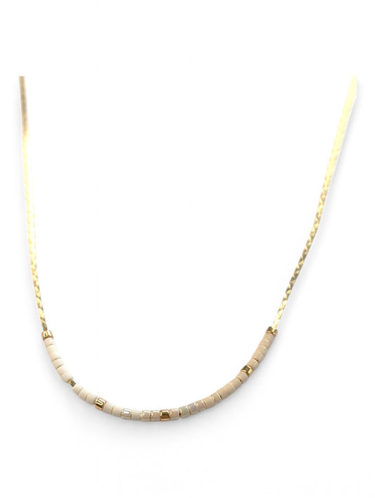 Cream Ombre Necklace