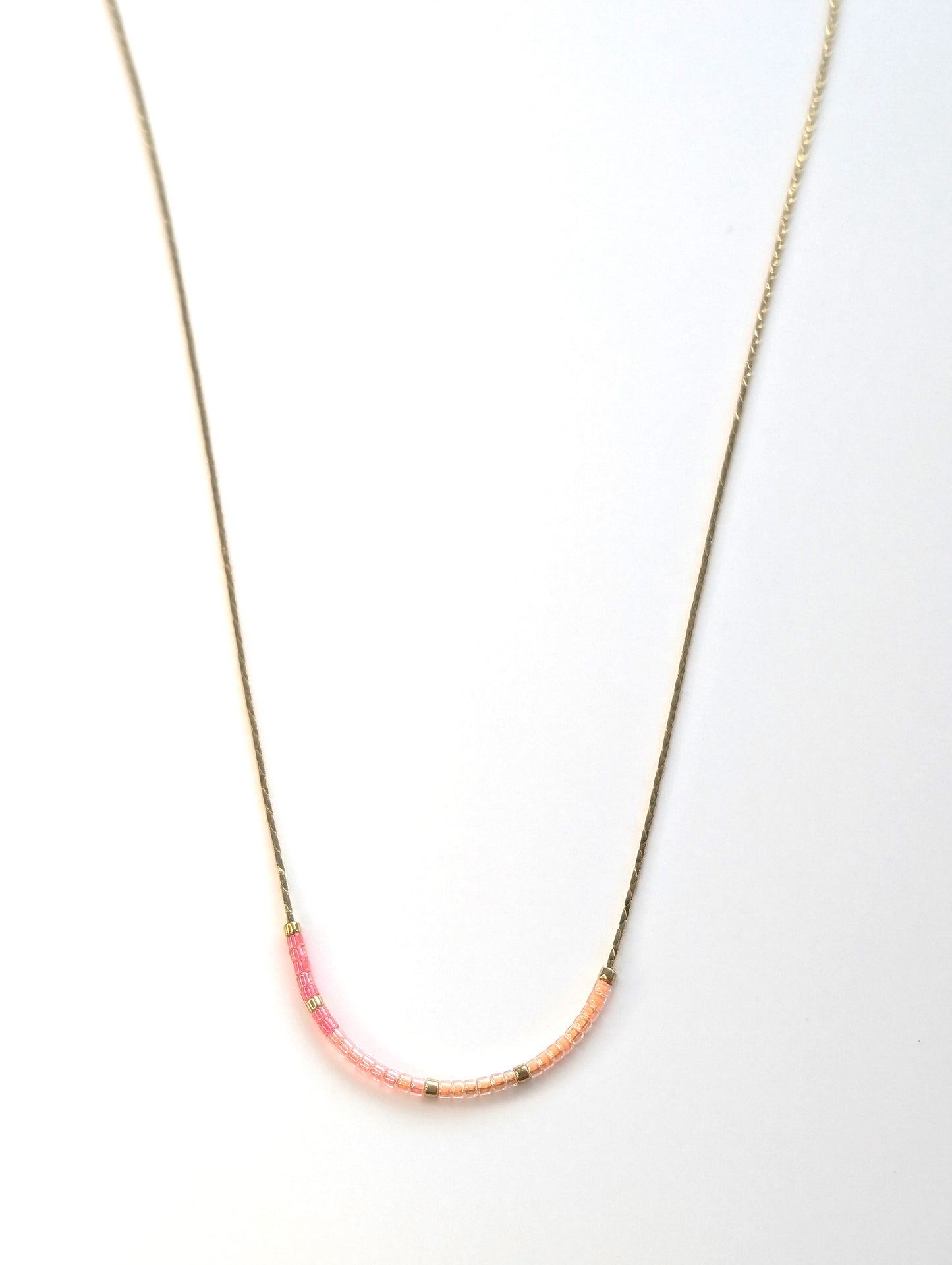 Coral Ombre Necklace