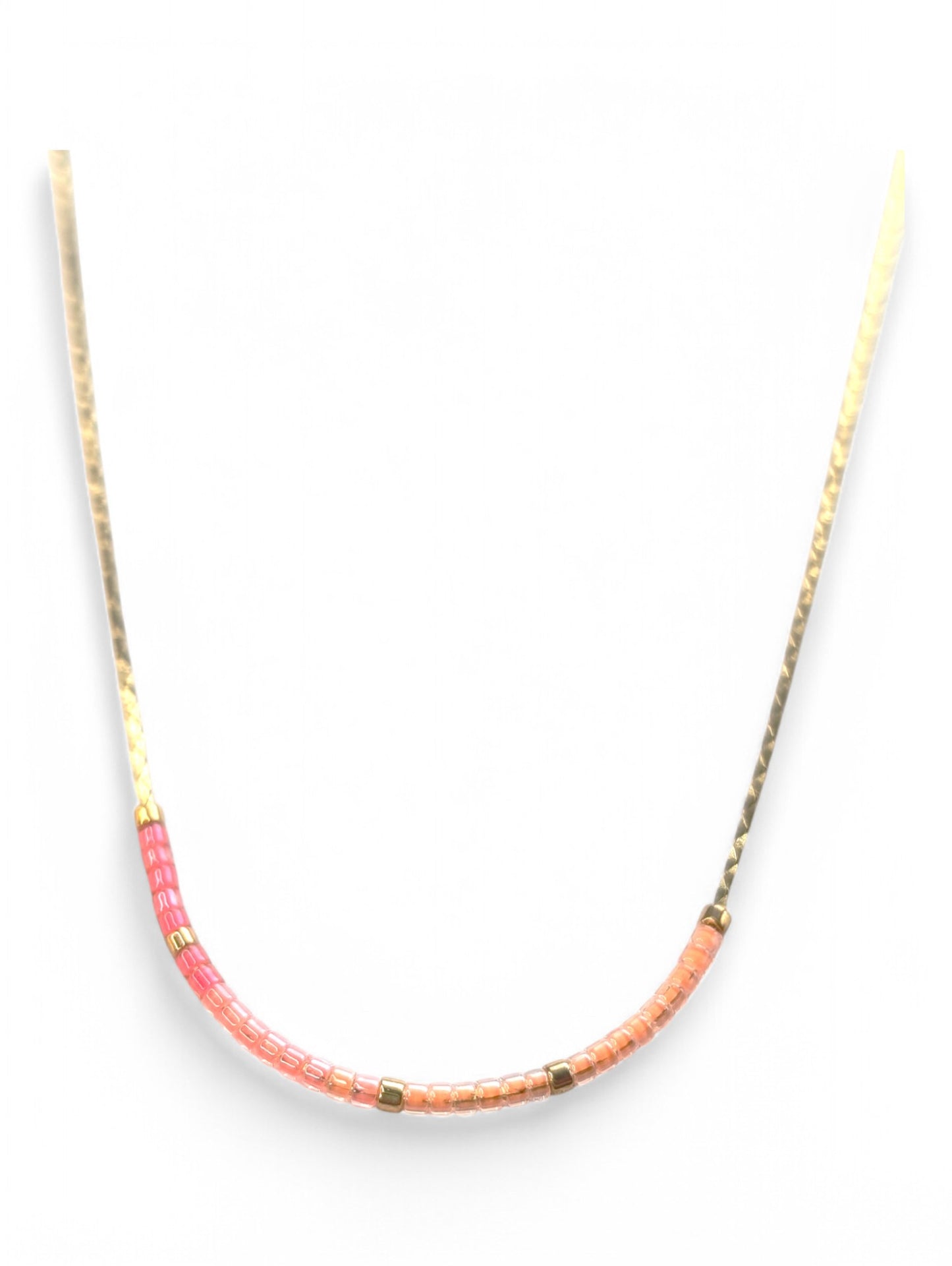 Coral Ombre Necklace