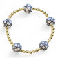 Gold Soccer Bracelet