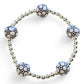 Silver Soccer Bracelet