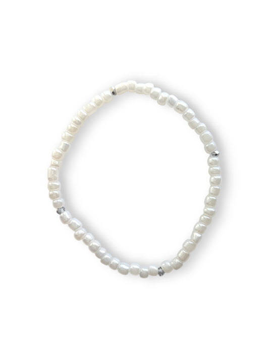 Pearly Girly Sparkle Stacker Bracelet