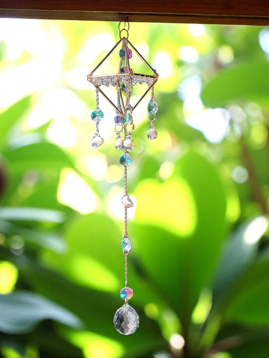 Diamond Shell Sun Catcher