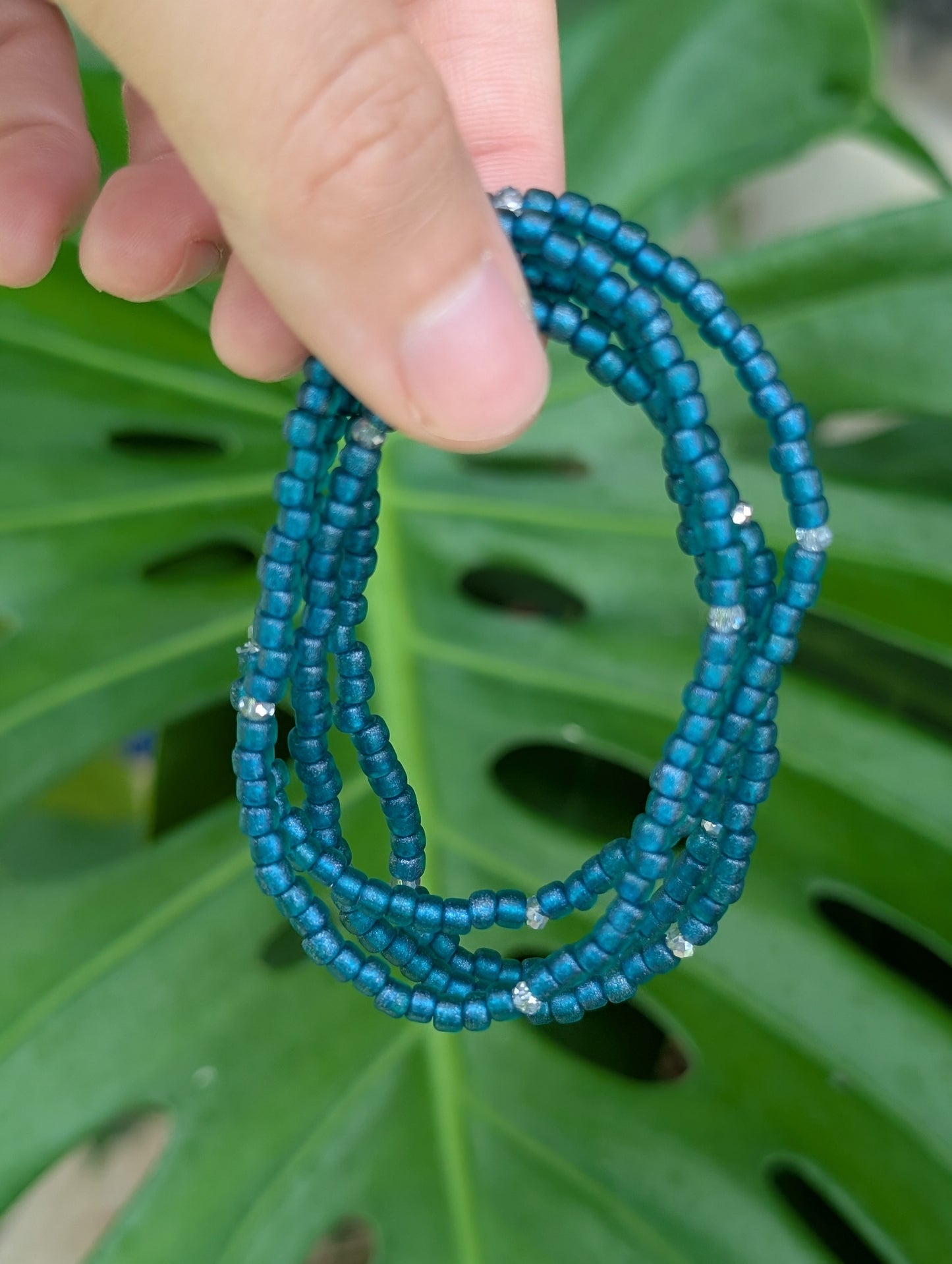 Blue Lagoon - Sparkle Stacker Bracelet