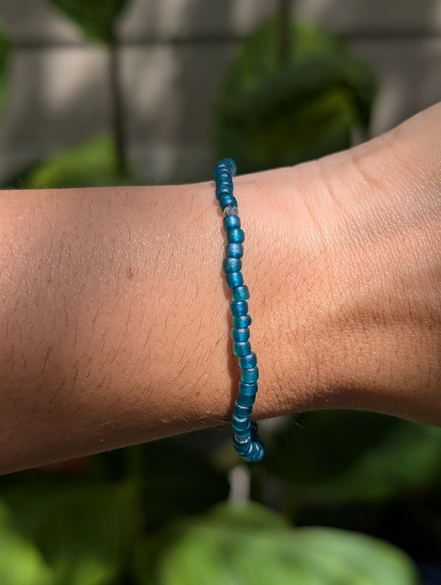 Blue Lagoon - Sparkle Stacker Bracelet