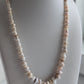 Cream Freshwater Pearl Puka Necklace