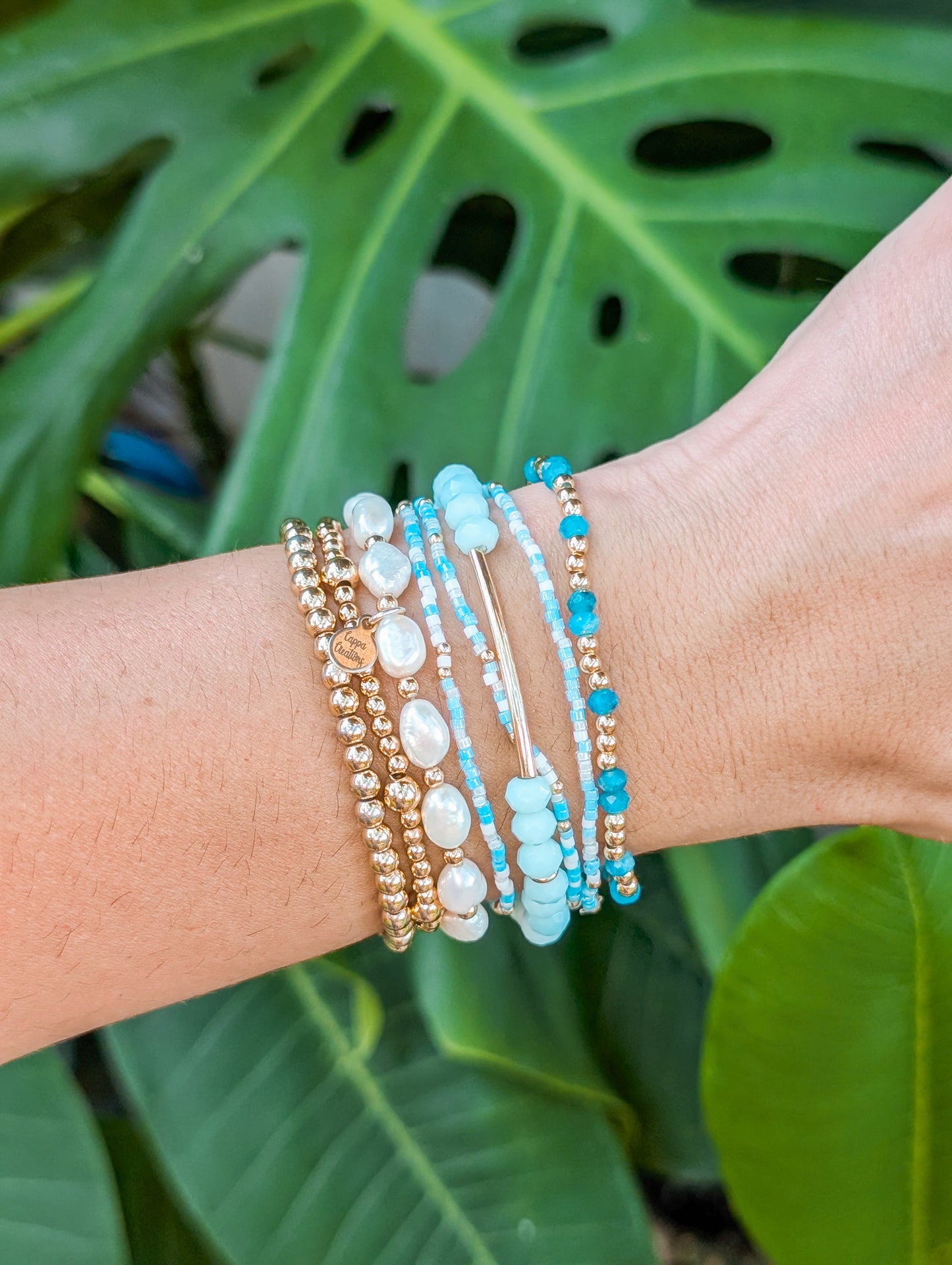 Apatite Coastal Gems Bracelet