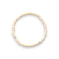 Salted Foam Sparkle Stackler bracelet – faceted beads with rhinestone accents, fall florals jewelry.”