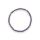 Dusk Petals Sparkle Stackler bracelet – faceted beads with rhinestone accents, fall florals jewelry