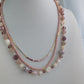 Just Peachy Beaded Choker Necklace