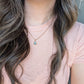 Abalone Teardrop Pendant Necklace