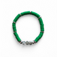 Resort Ready Green Heishi Bracelet