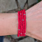 Red - Sparkle Stacker Bracelet