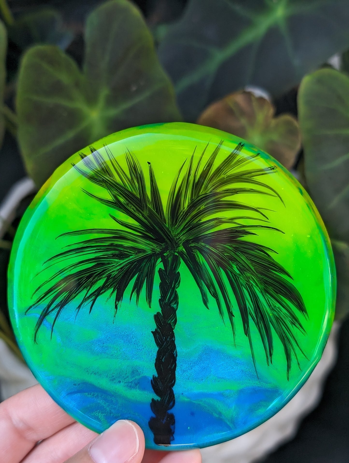 Tropic like its hot palm tree Coasters