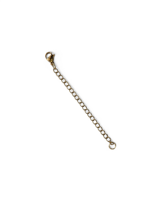 Gold plated chain extender