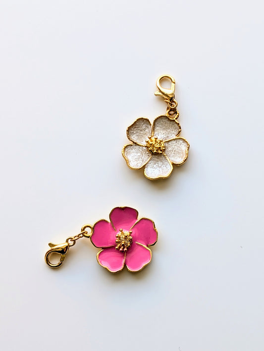 Hibiscus Flower Charms